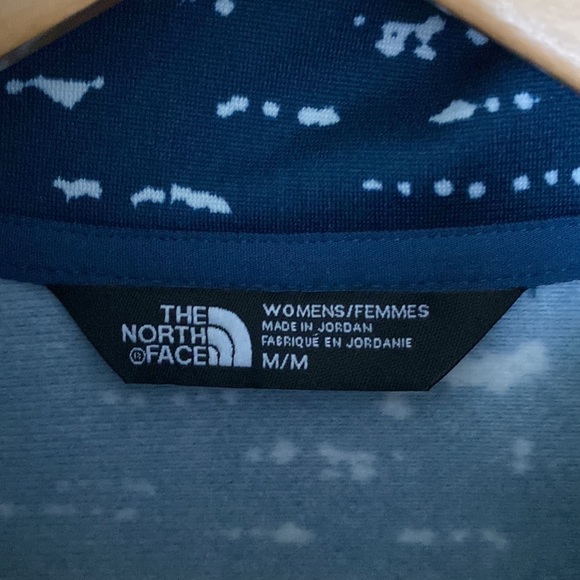 NEW The North Face 100 Cinder Full Zip Jacket Monterey Blue Print - sz Medium - Picture 5 of 7